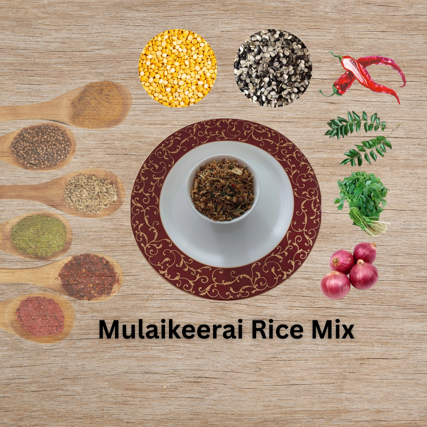 Dehydrated Mulai Keerai Thuvaiyal